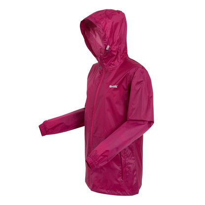 Beaujolais - Side - Regatta Womens-Ladies Pack It III Waterproof Jacket