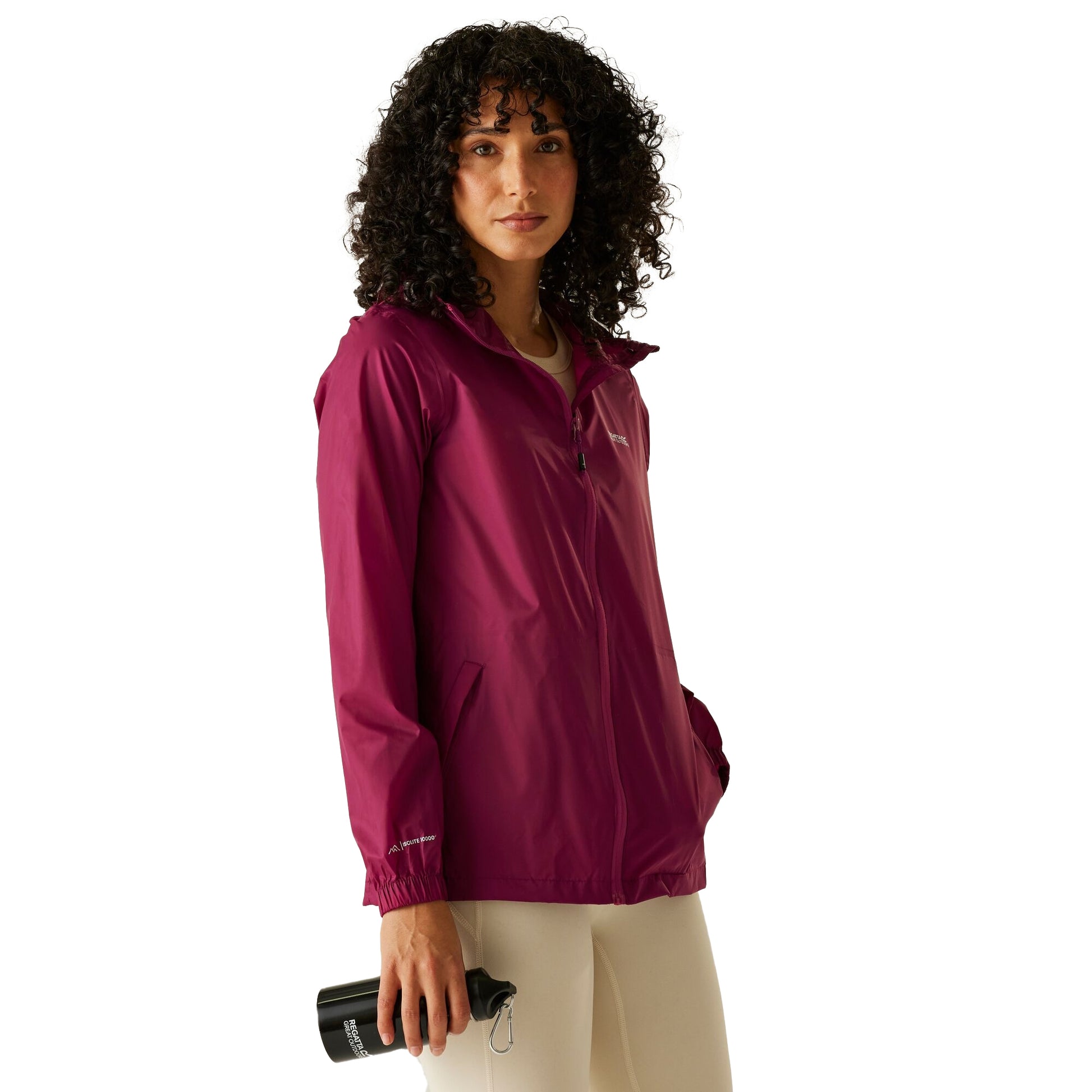 Beaujolais - Lifestyle - Regatta Womens-Ladies Pack It III Waterproof Jacket