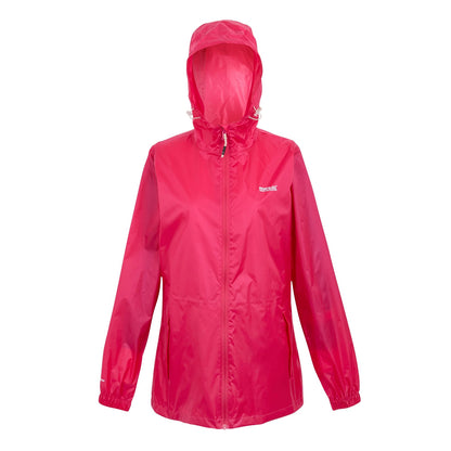 Pop - Front - Regatta Womens-Ladies Pack It III Waterproof Jacket