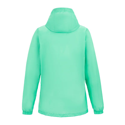 Ice Green - Back - Regatta Womens-Ladies Pack It III Waterproof Jacket