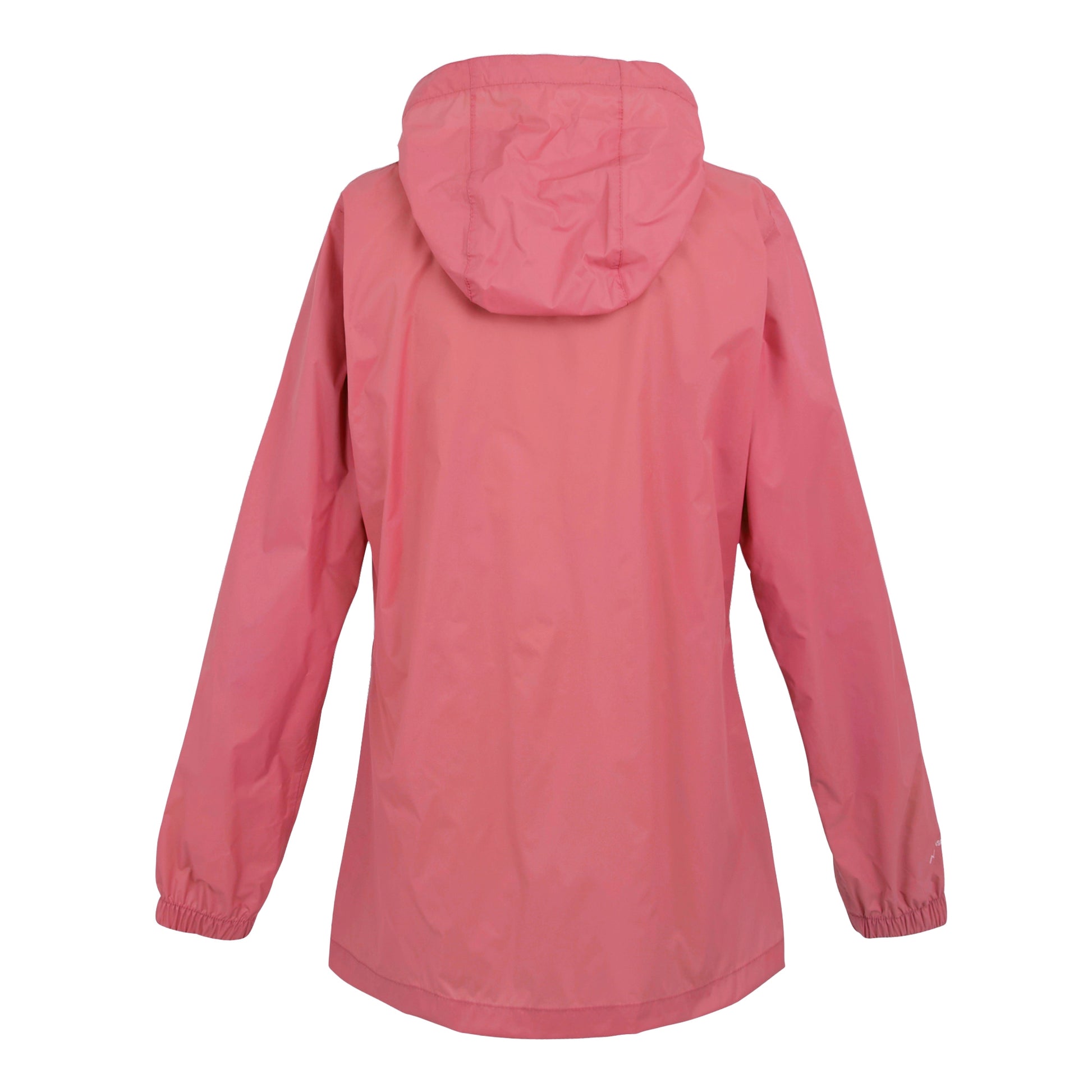 Peach Pink - Back - Regatta Womens-Ladies Pack It III Waterproof Jacket