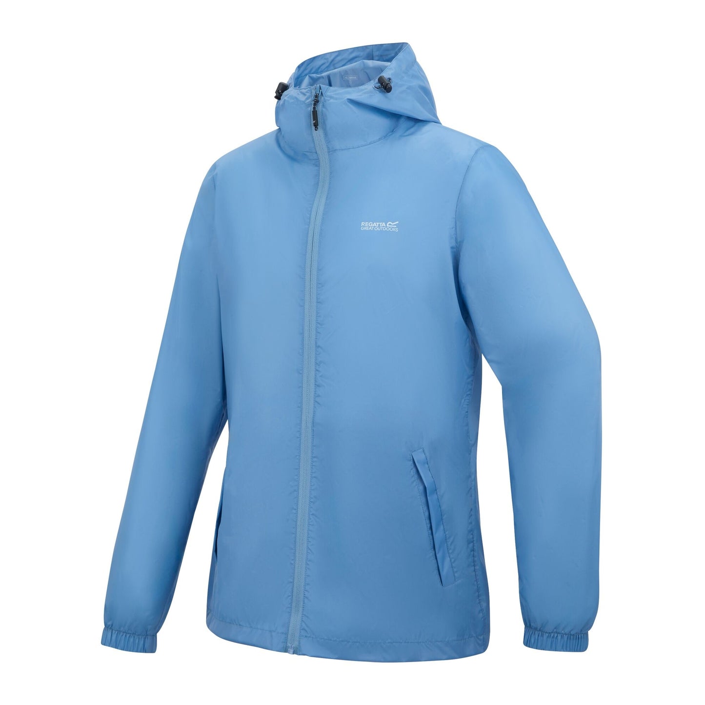 Washed Denim - Side - Regatta Womens-Ladies Pack It III Waterproof Jacket
