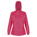 Rethink Pink - Front - Regatta Womens-Ladies Pack It III Waterproof Jacket