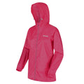 Rethink Pink - Side - Regatta Womens-Ladies Pack It III Waterproof Jacket