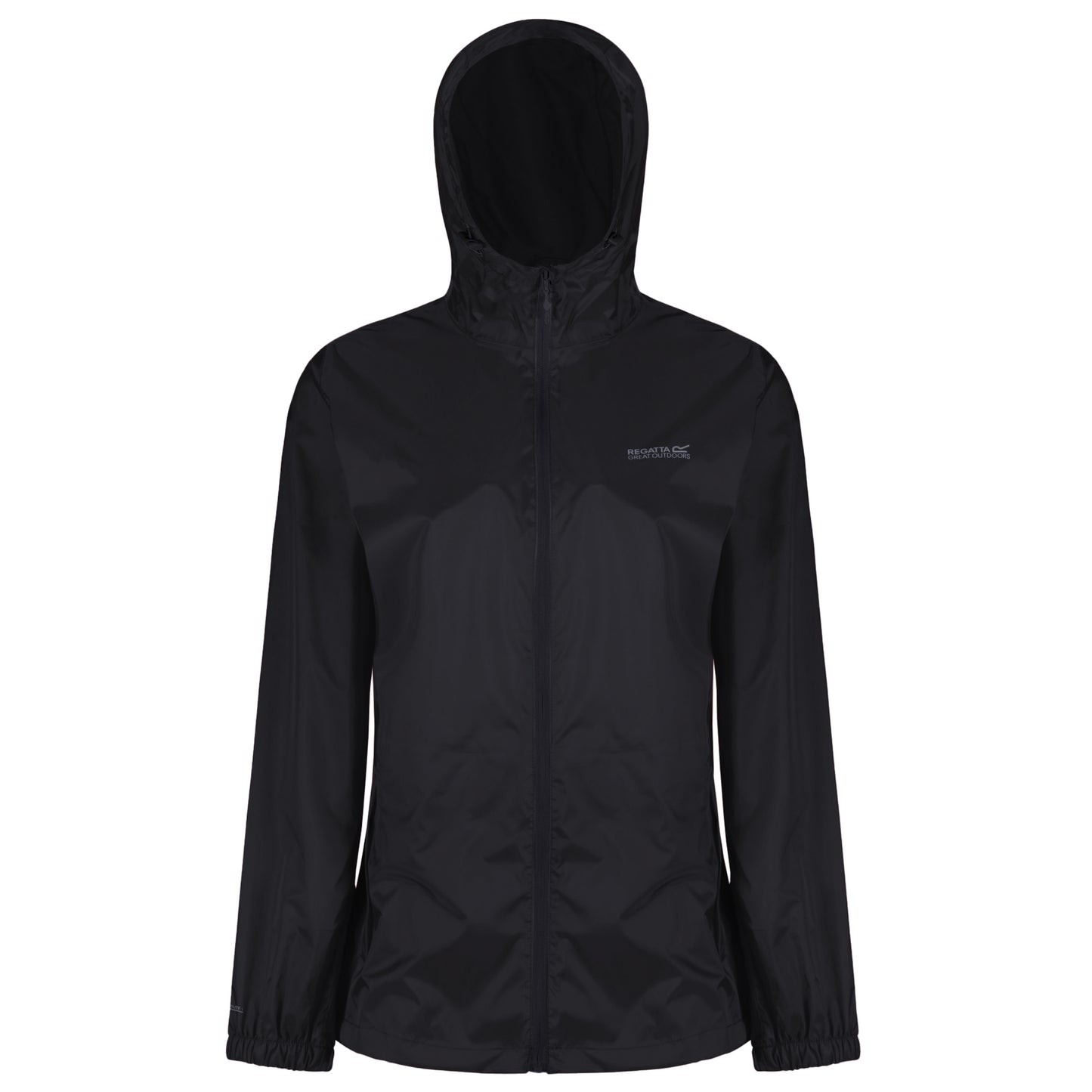 Black - Front - Regatta Womens-Ladies Pack It III Waterproof Jacket