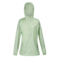 Quiet Green - Front - Regatta Womens-Ladies Pk It Jkt III Waterproof Hooded Jacket