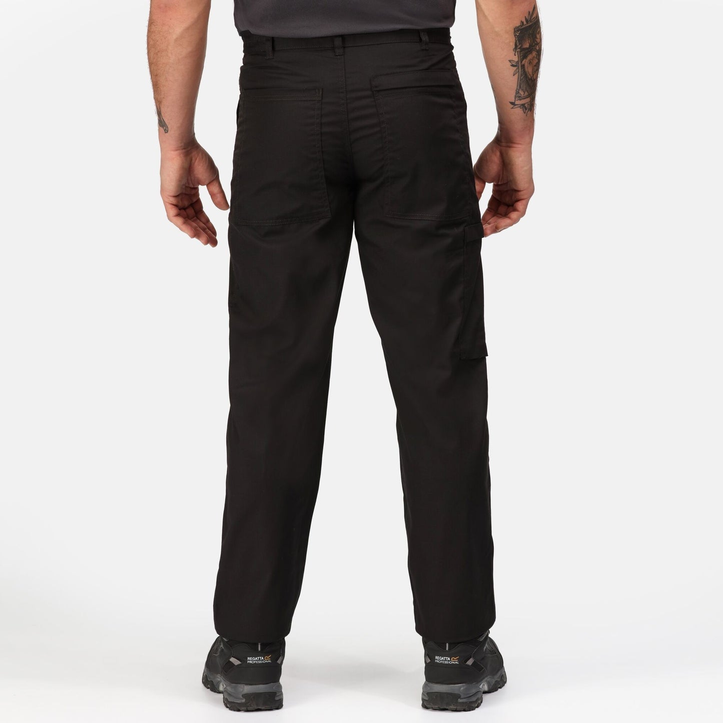 Black - Lifestyle - Regatta Professional Mens Waterproof Trousers