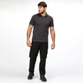 Black - Pack Shot - Regatta Professional Mens Waterproof Trousers