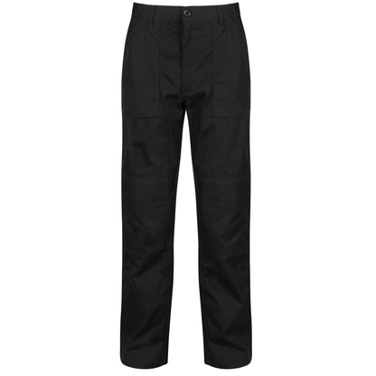 Black - Front - Regatta Professional Mens Waterproof Trousers