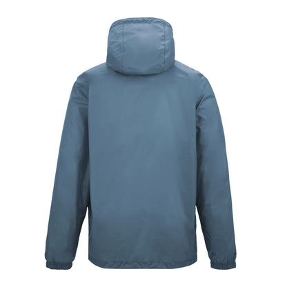 China Blue - Back - Regatta Mens Pack It III Waterproof Jacket