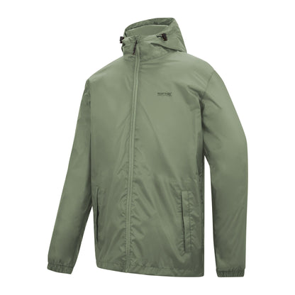 Light Sage - Side - Regatta Mens Pack It III Waterproof Jacket