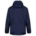 Navy - Side - Regatta Mens Pack It III Waterproof Jacket