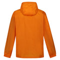 Orange Pepper - Back - Regatta Mens Pack It III Waterproof Jacket