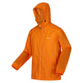 Orange Pepper - Side - Regatta Mens Pack It III Waterproof Jacket