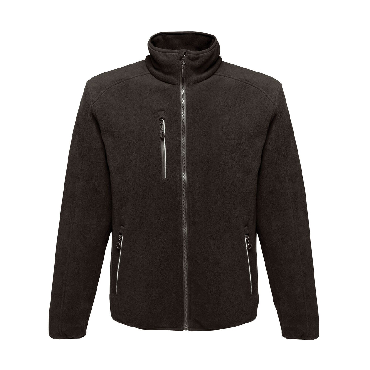 Black - Front - Regatta Professional Mens Waterproof Fleece Jacket