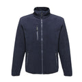 Navy - Front - Regatta Mens Omicron III Waterproof Fleece Jacket