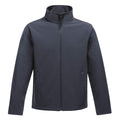 Navy-Navy - Front - Regatta Mens Ablaze Printable Softshell Jacket