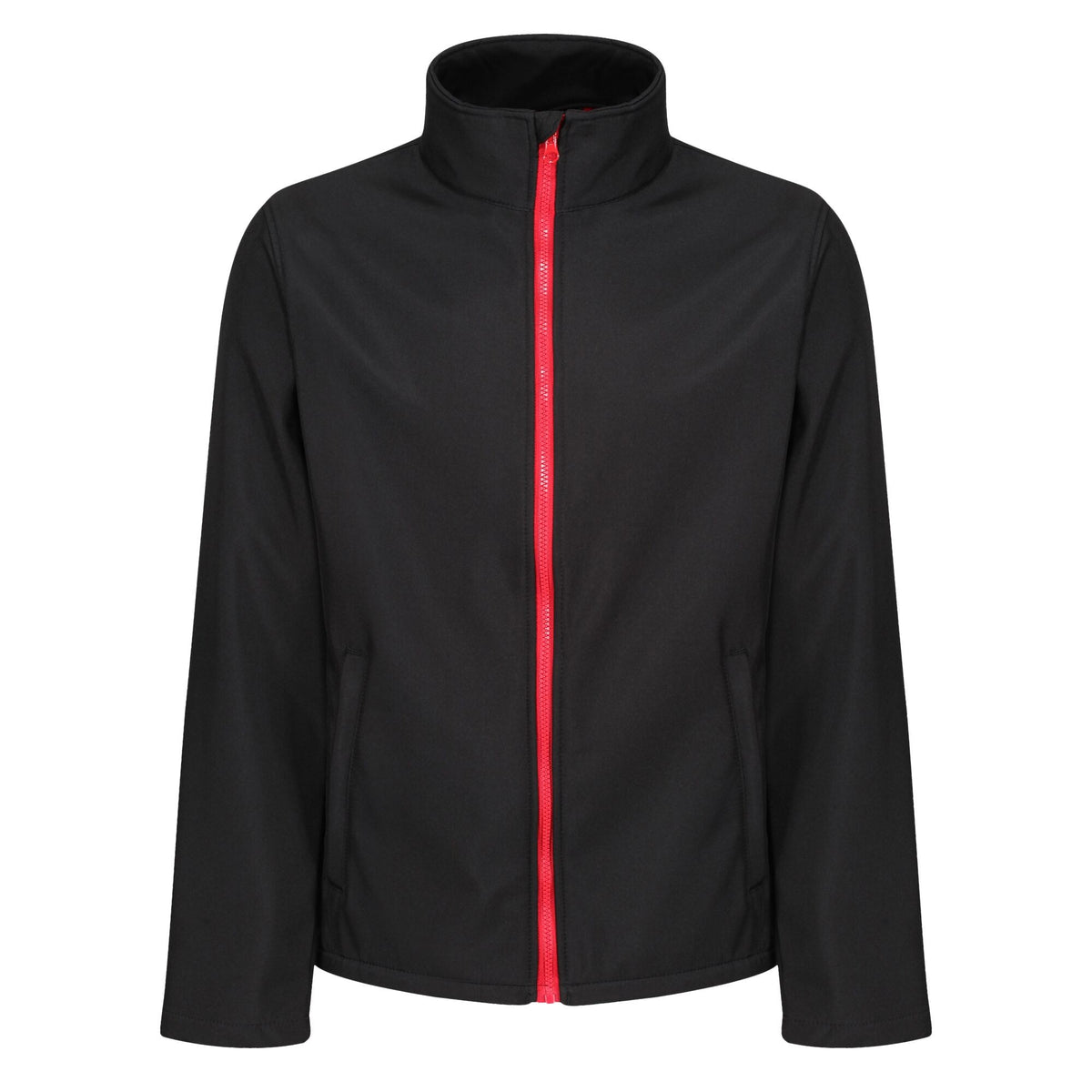 Black-Classic Red - Front - Regatta Professional Mens Soft Shell Jacket
