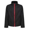 Black-Classic Red - Front - Regatta Professional Mens Soft Shell Jacket