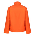 Magma Orange-Black - Side - Regatta Mens Ablaze Printable Softshell Jacket