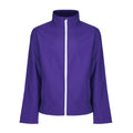 Purple-Black - Front - Regatta Professional Mens Soft Shell Jacket