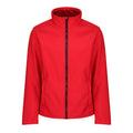 Purple-Black - Side - Regatta Professional Mens Soft Shell Jacket