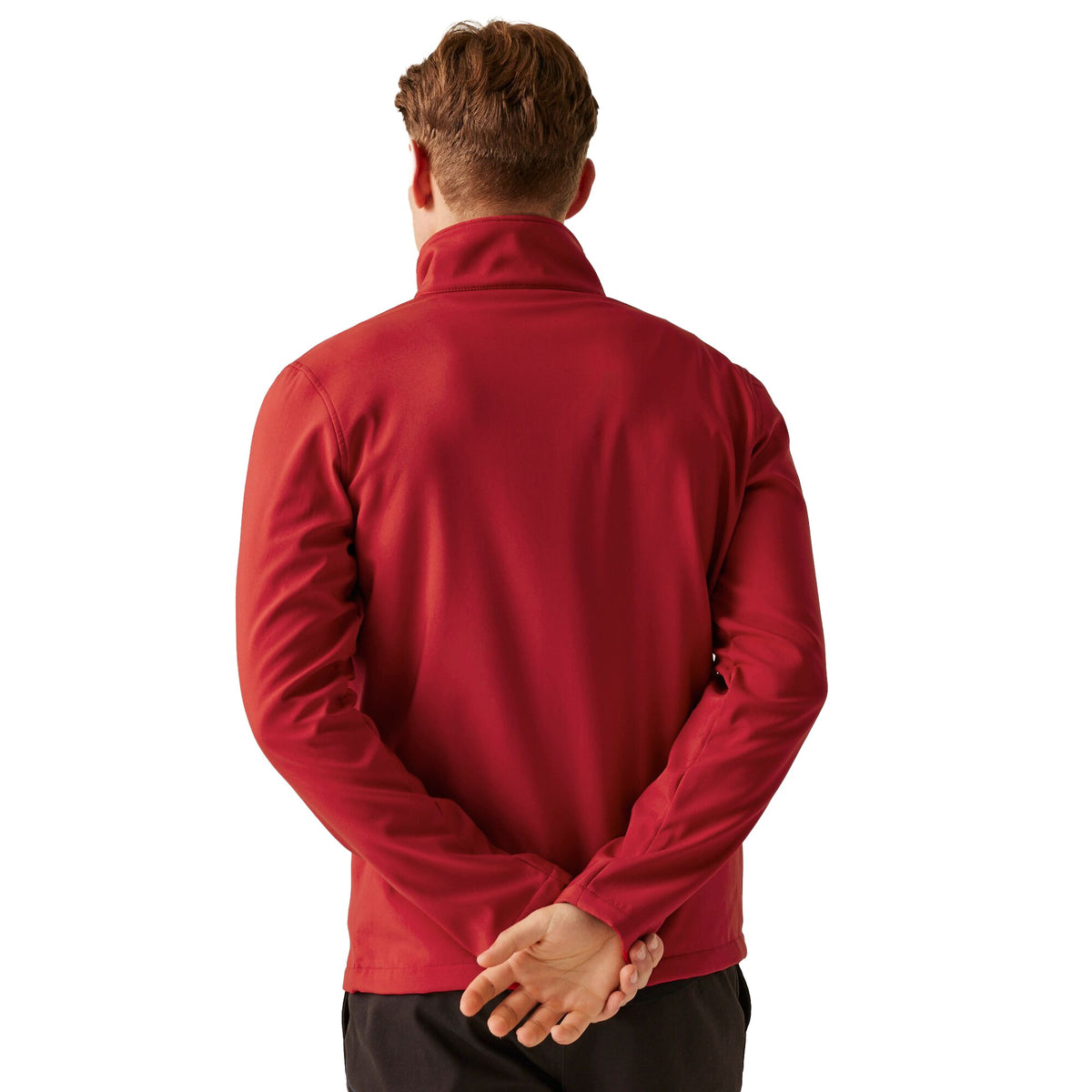 Rock Grey-Black - Side - Regatta Professional Mens Soft Shell Jacket