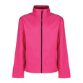 Hot Pink-Black - Front - Regatta Mens Ablaze Printable Softshell Jacket