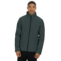 Dark Spruce-Black - Side - Regatta Professional Mens Soft Shell Jacket
