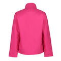 Hot Pink-Black - Side - Regatta Mens Ablaze Printable Softshell Jacket