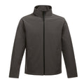 Dark Spruce-Black - Front - Regatta Mens Ablaze Printable Softshell Jacket