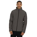 Seal Grey-Black - Back - Regatta Professional Mens Soft Shell Jacket