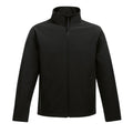 Seal Grey-Black - Front - Regatta Mens Ablaze Printable Softshell Jacket