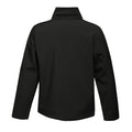 Seal Grey-Black - Back - Regatta Mens Ablaze Printable Softshell Jacket