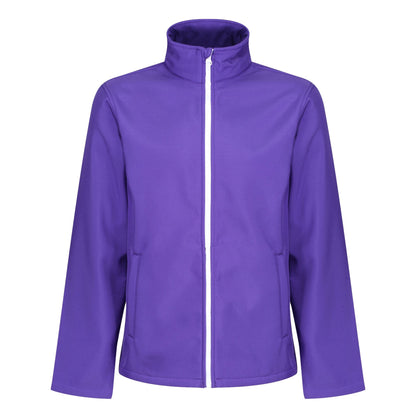 Purple-Black - Front - Regatta Professional Mens Soft Shell Jacket