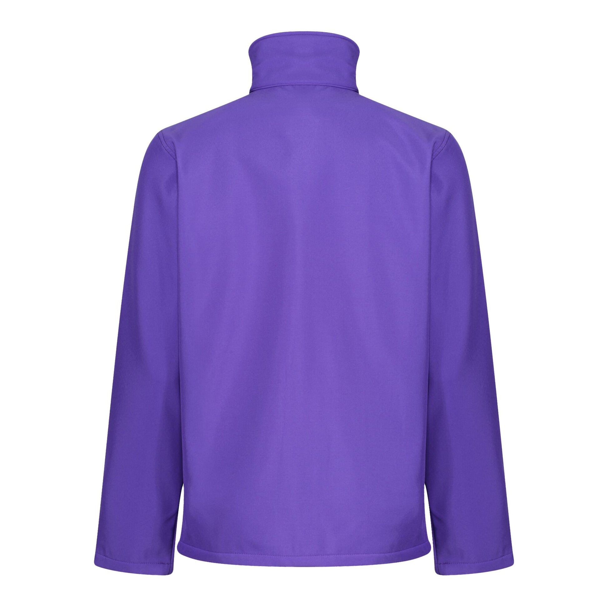 Purple-Black - Back - Regatta Professional Mens Soft Shell Jacket