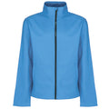 French Blue-Navy - Front - Regatta Mens Ablaze Printable Softshell Jacket