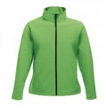 Extreme Green-Black - Front - Regatta Professional Womens-Ladies Printable Soft Shell Jacket