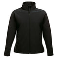 Black-Black - Front - Regatta Professional Womens-Ladies Printable Soft Shell Jacket
