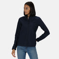 Navy-Navy - Back - Regatta Womens-Ladies Ablaze Printable Softshell Jacket