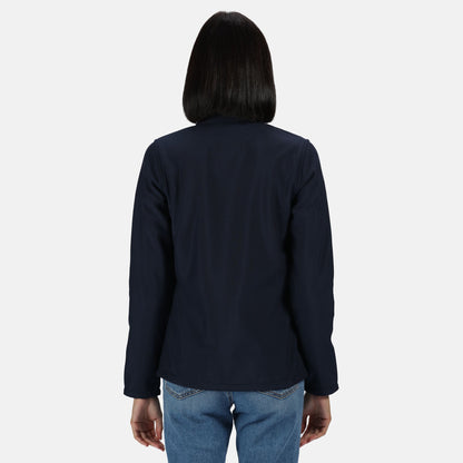 Navy-Navy - Lifestyle - Regatta Professional Womens-Ladies Printable Soft Shell Jacket