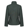 Dark Spruce-Black - Lifestyle - Regatta Womens-Ladies Ablaze Printable Softshell Jacket