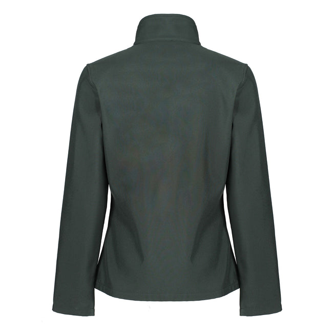 Dark Spruce-Black - Lifestyle - Regatta Professional Womens-Ladies Printable Soft Shell Jacket