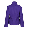Purple-White - Lifestyle - Regatta Womens-Ladies Ablaze Printable Softshell Jacket