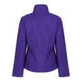 Purple-White - Lifestyle - Regatta Professional Womens-Ladies Printable Soft Shell Jacket
