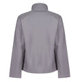 Rock Grey-Black - Lifestyle - Regatta Womens-Ladies Ablaze Printable Softshell Jacket