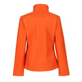 Magma Orange-Black - Lifestyle - Regatta Professional Womens-Ladies Printable Soft Shell Jacket