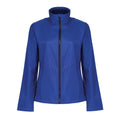 Royal Blue-Black - Front - Regatta Womens-Ladies Ablaze Printable Softshell Jacket