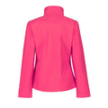 Hot Pink-Black - Lifestyle - Regatta Womens-Ladies Ablaze Printable Softshell Jacket