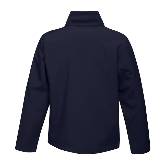 Navy Blue-French Blue - Back - Regatta Professional Womens-Ladies Printable Soft Shell Jacket
